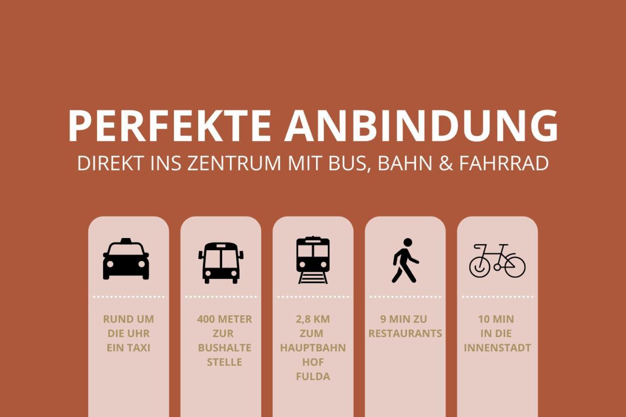 Modernes Apartment Liobablick Nr1 Fewo Fulda Petersberg Petersberg  Zewnętrze zdjęcie